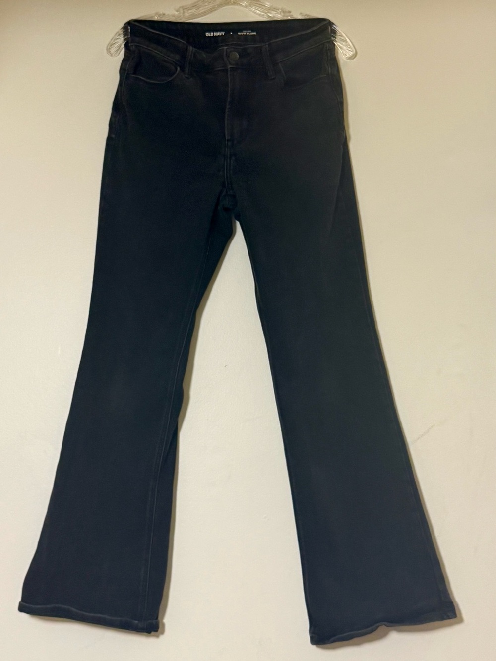 Old Navy Black WOW Flare Jeans with Stretch